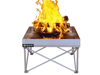 Product image of Fireside Outdoors Fireside Outdoor Pop-Up Pit Camping Firepans at Down River Equipment