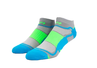 Product image of Bright Green/Blue Low Cut Socks