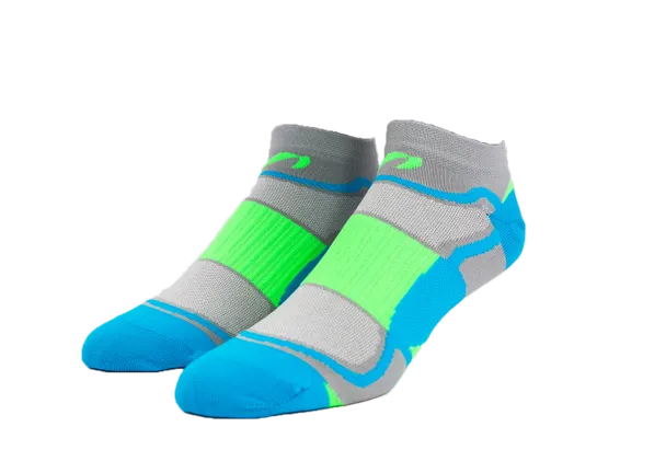 Product image of Bright Green/Blue Low Cut Socks