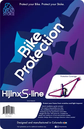 Product image of Hijinx™ S-Line Bike Frame Protection - Transparent