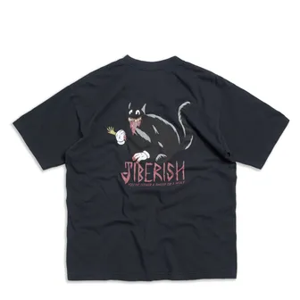 Product image of Eggxit + Jiberish: Sheep or Wolf Tee Black