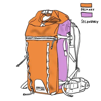 Product image of The Pisteachio 25 - 35L Ski Pack - Custom